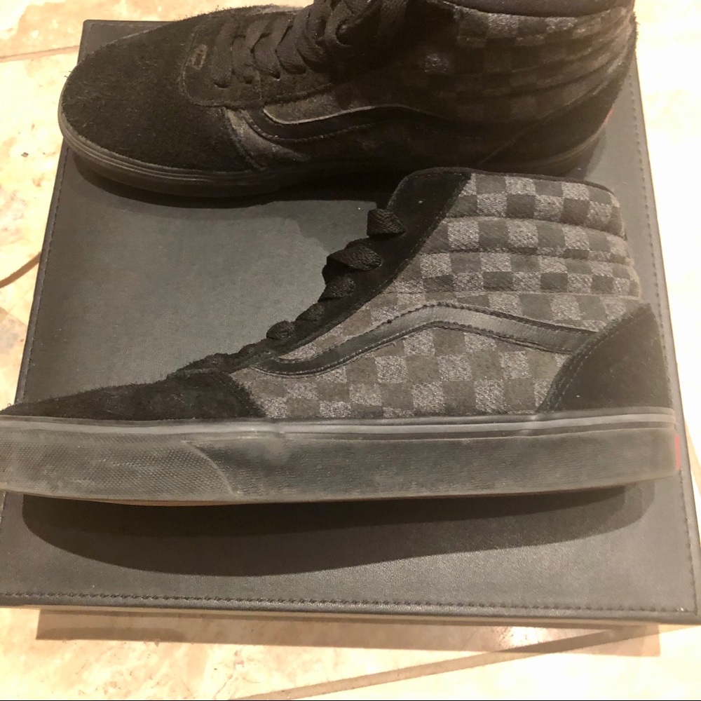 ❌SOLD❌Vans Mens High-Top Checkered Skate Shoe - Picture 5 of 8